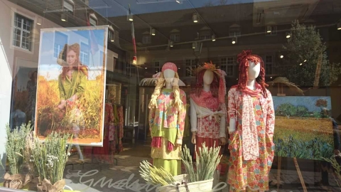 Gudrun Sjödén Schaufenster Freiburg