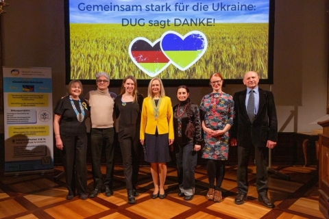 Mitglieder der Deutsch-Ukrainischen Gesellschaft Freiburg e.V.
