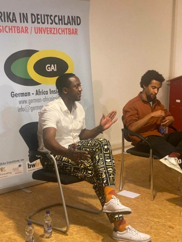 Clarence Pingpoh bei GAI e.V