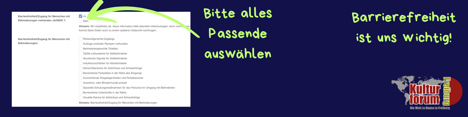 alles passende auswählen