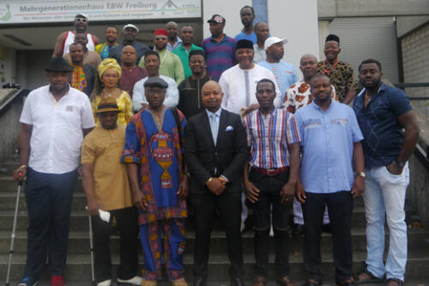 Mitglieder der Igbo Union