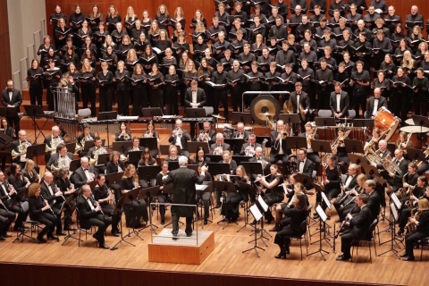 Musiker und Chor