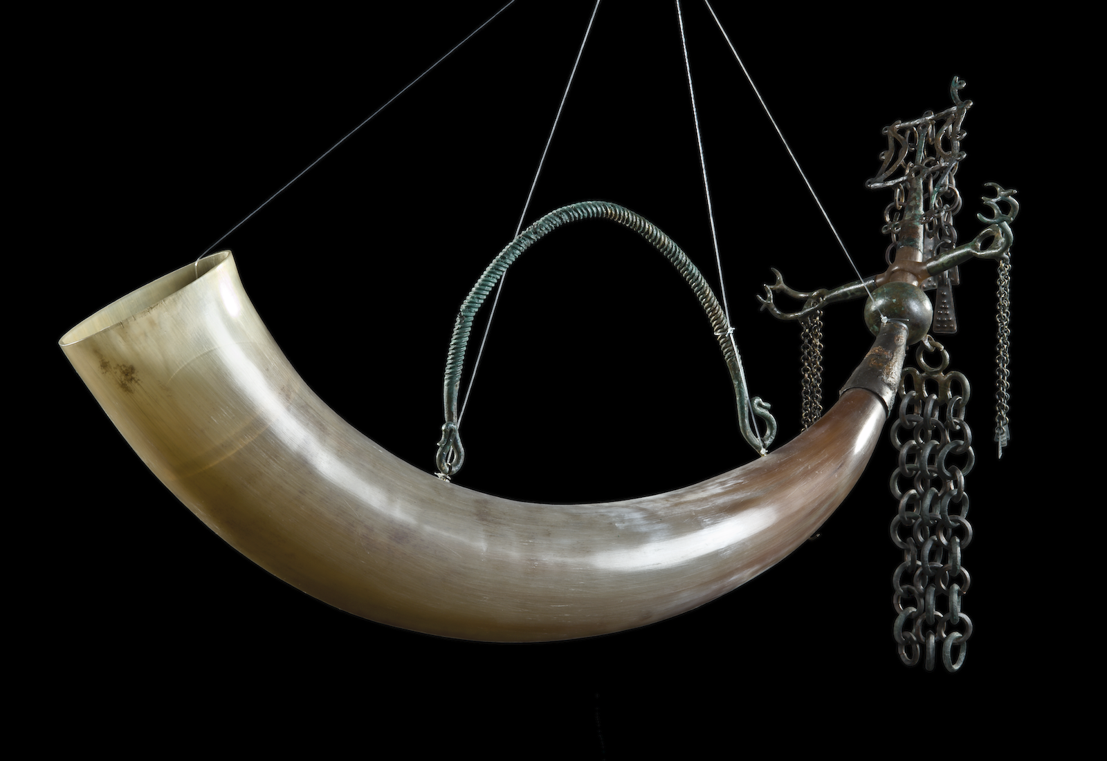 Trinkhorn spätes 7. Jh. v. Chr. Grab Kappel am Rhein Foto M. Schreiner 