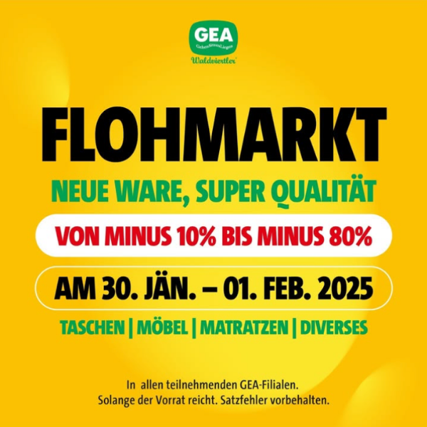 2025 01 GEA Flohmarkt Gelb