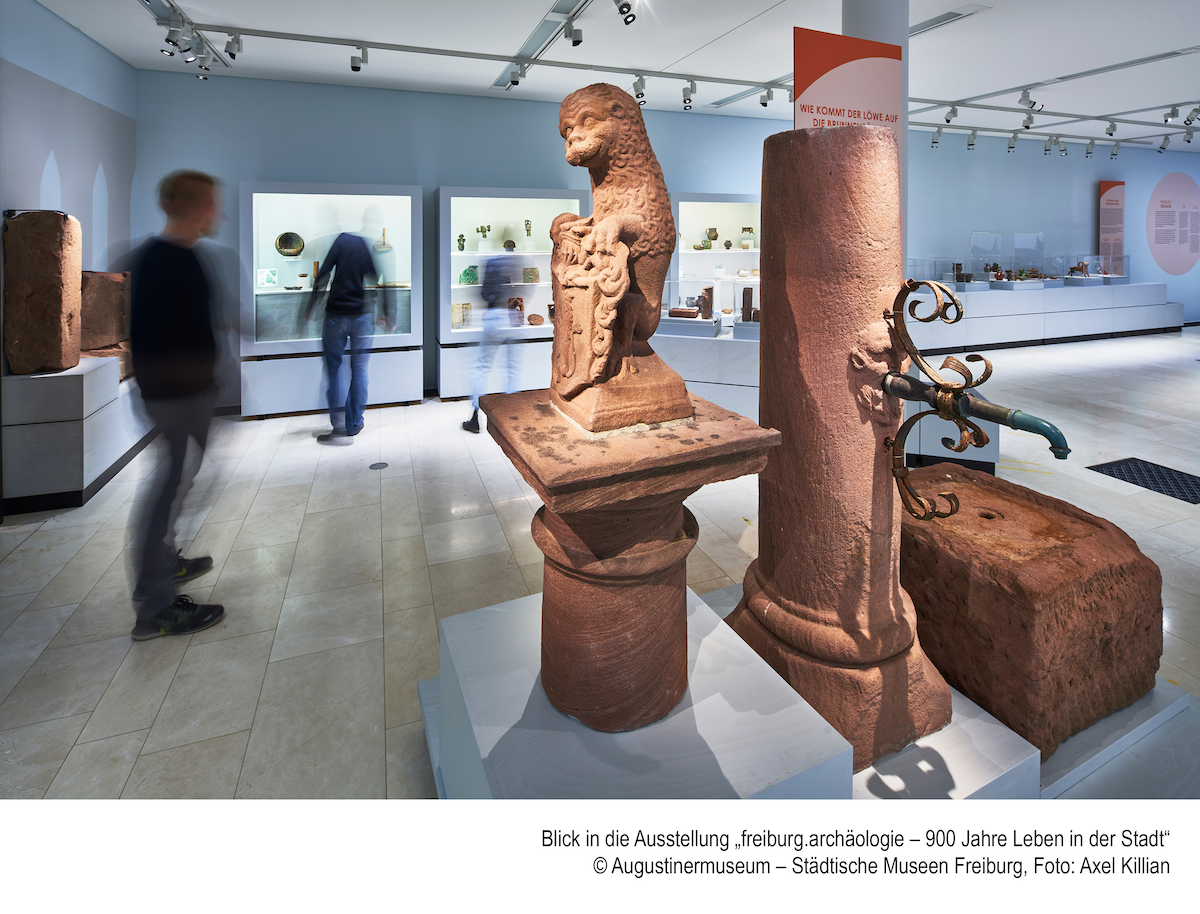 Augustinermuseum Archäologie Freiburg Blick in die Ausstellung freiburg.zuhause