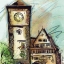 Kreativworkshop-MODUL 15: Intuitives Urban Sketching im Freiburg