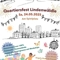 Quartier - Fest Weingarten. Interkultureller Austausch mit Essen und Musik