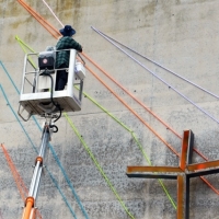 Temporäre Kunst am Bau und im öffentlichen Raum