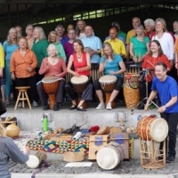 Das Buschorchester bei den Afrikatagen!
