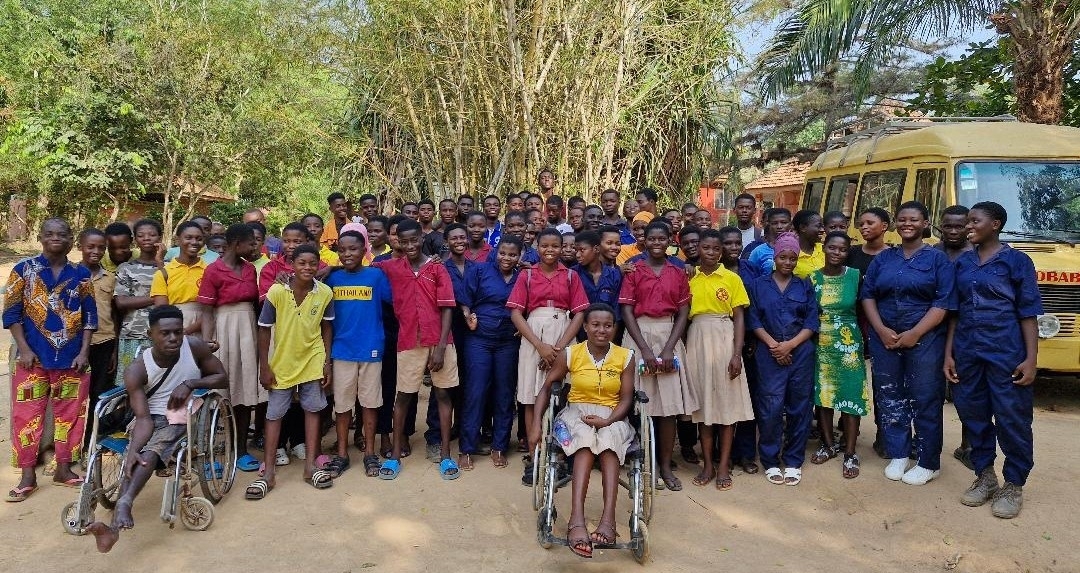Die Schülerinnen und Schüler der Baobab Schule